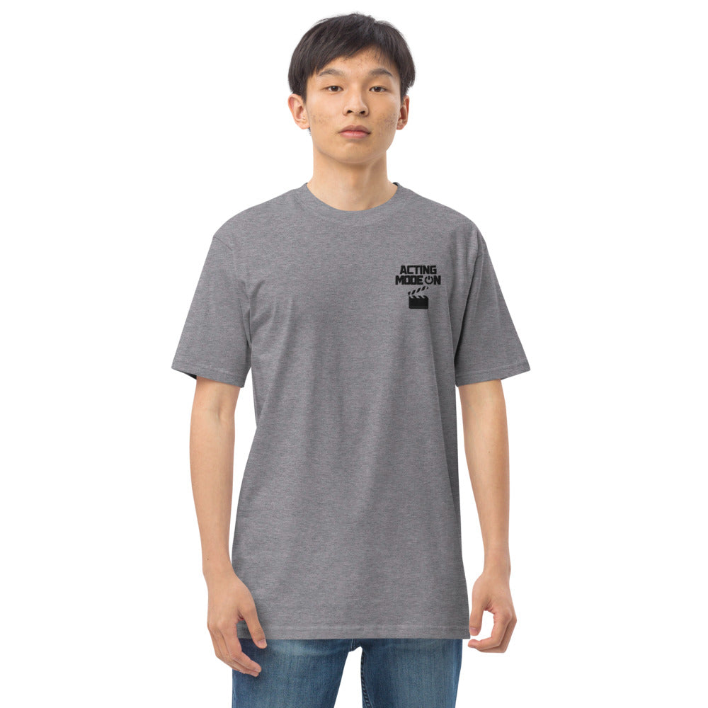 ACTING MODE ON - Menâ€™s premium heavyweight tee