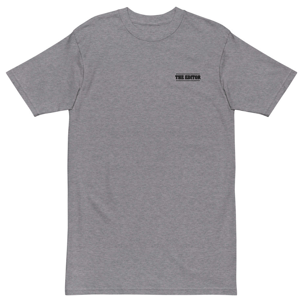 THE EDITOR - Menâ€™s premium heavyweight tee