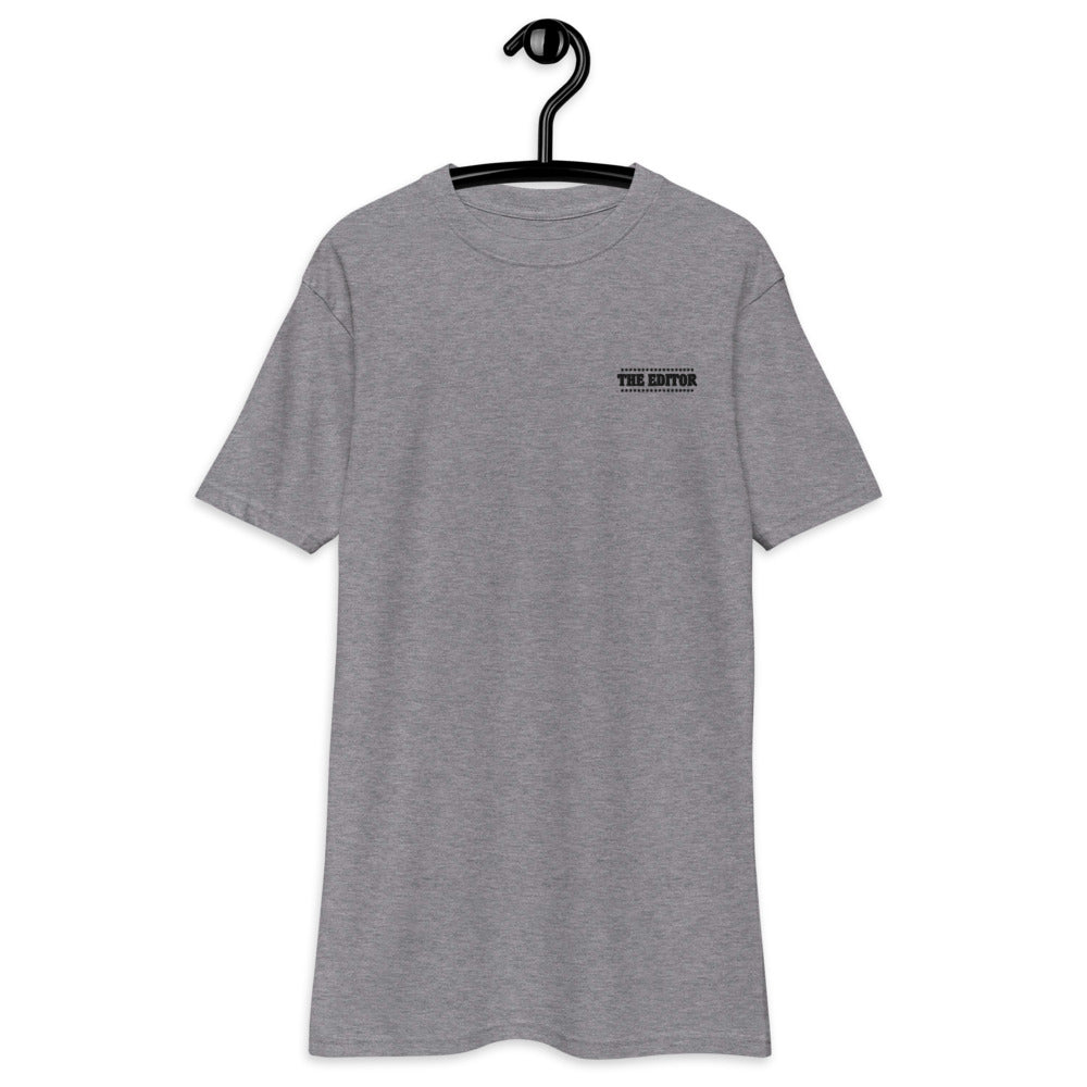 THE EDITOR - Menâ€™s premium heavyweight tee