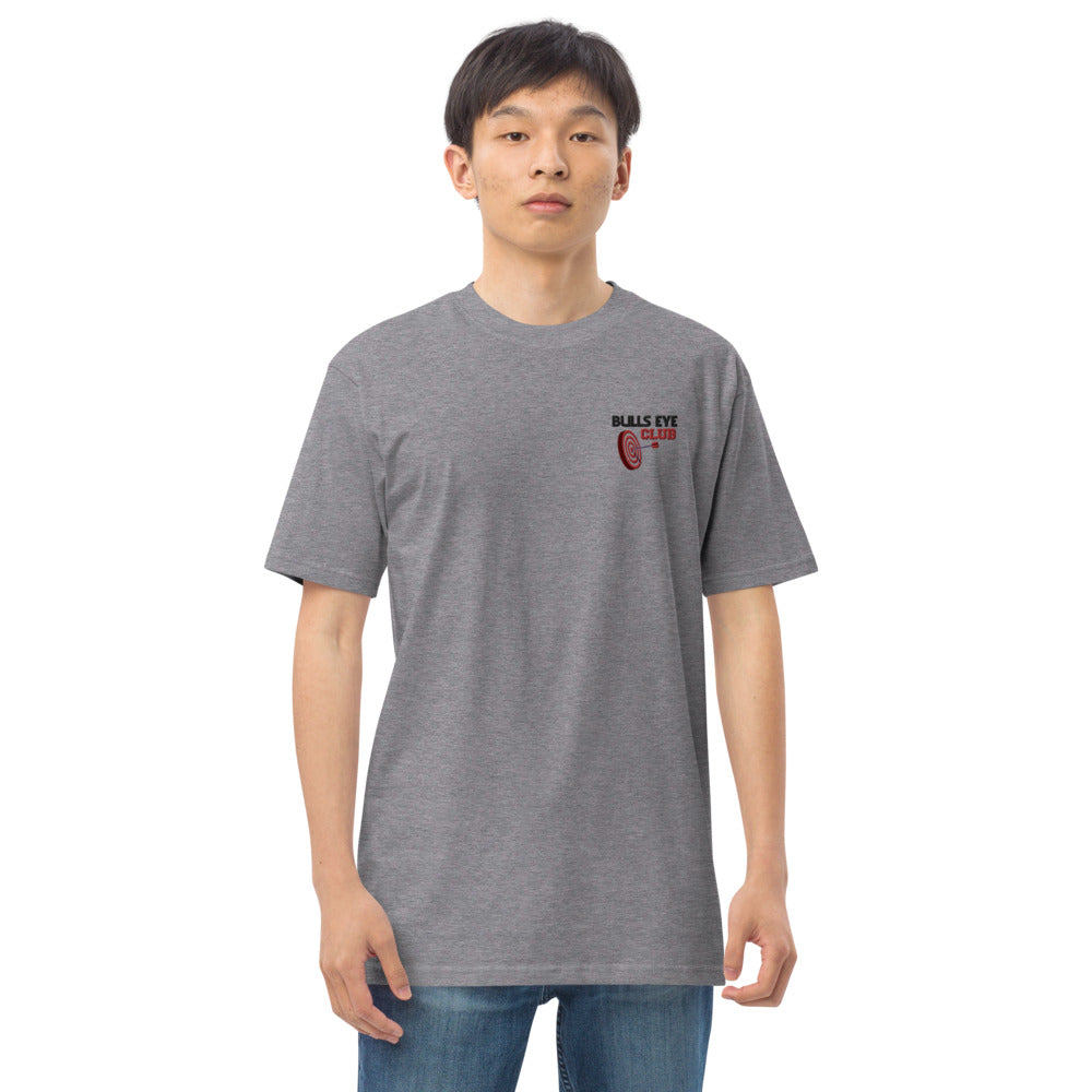 BULLS EYE CLUB - Men’s premium heavyweight tee