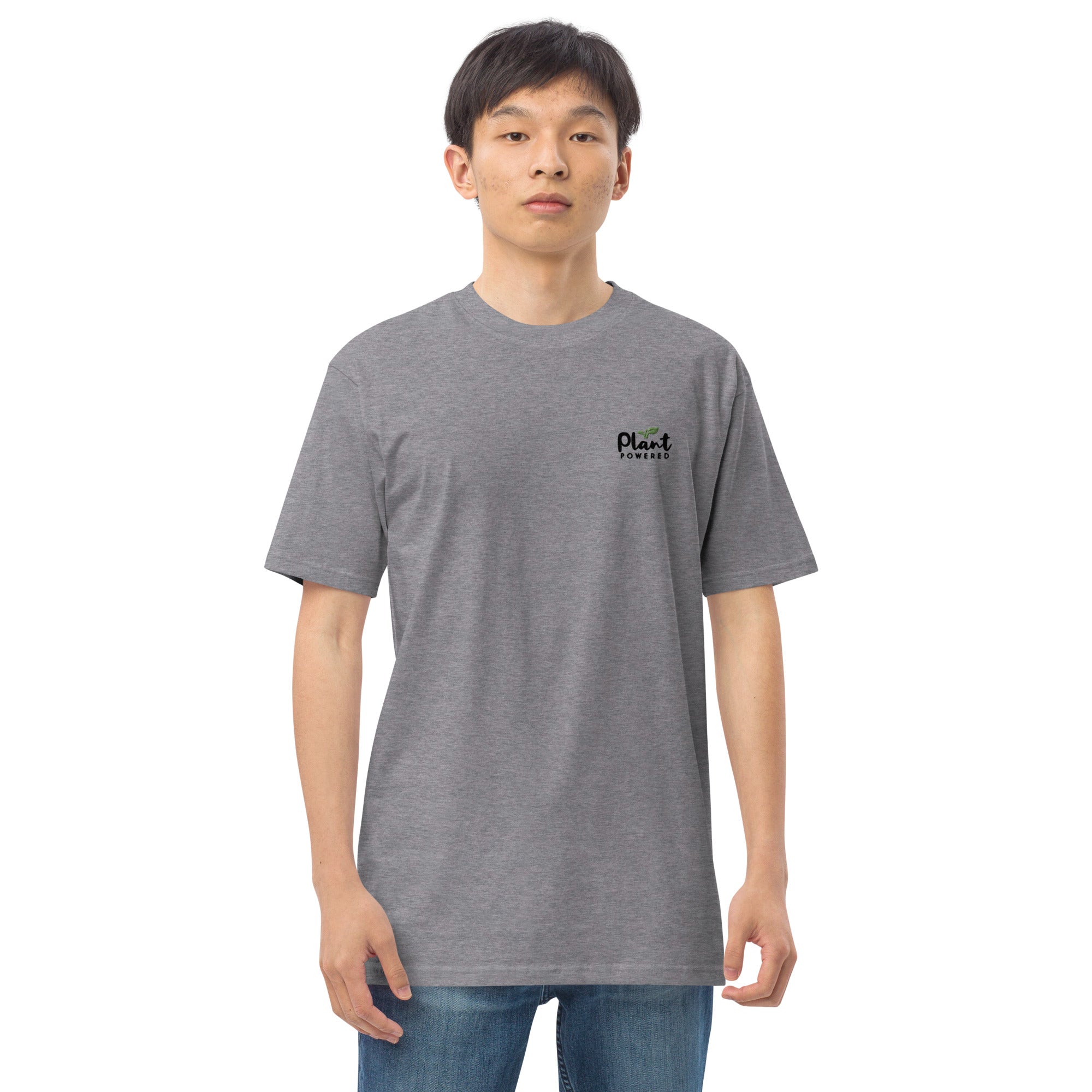 PLANT POWERED - Men’s premium heavyweight tee