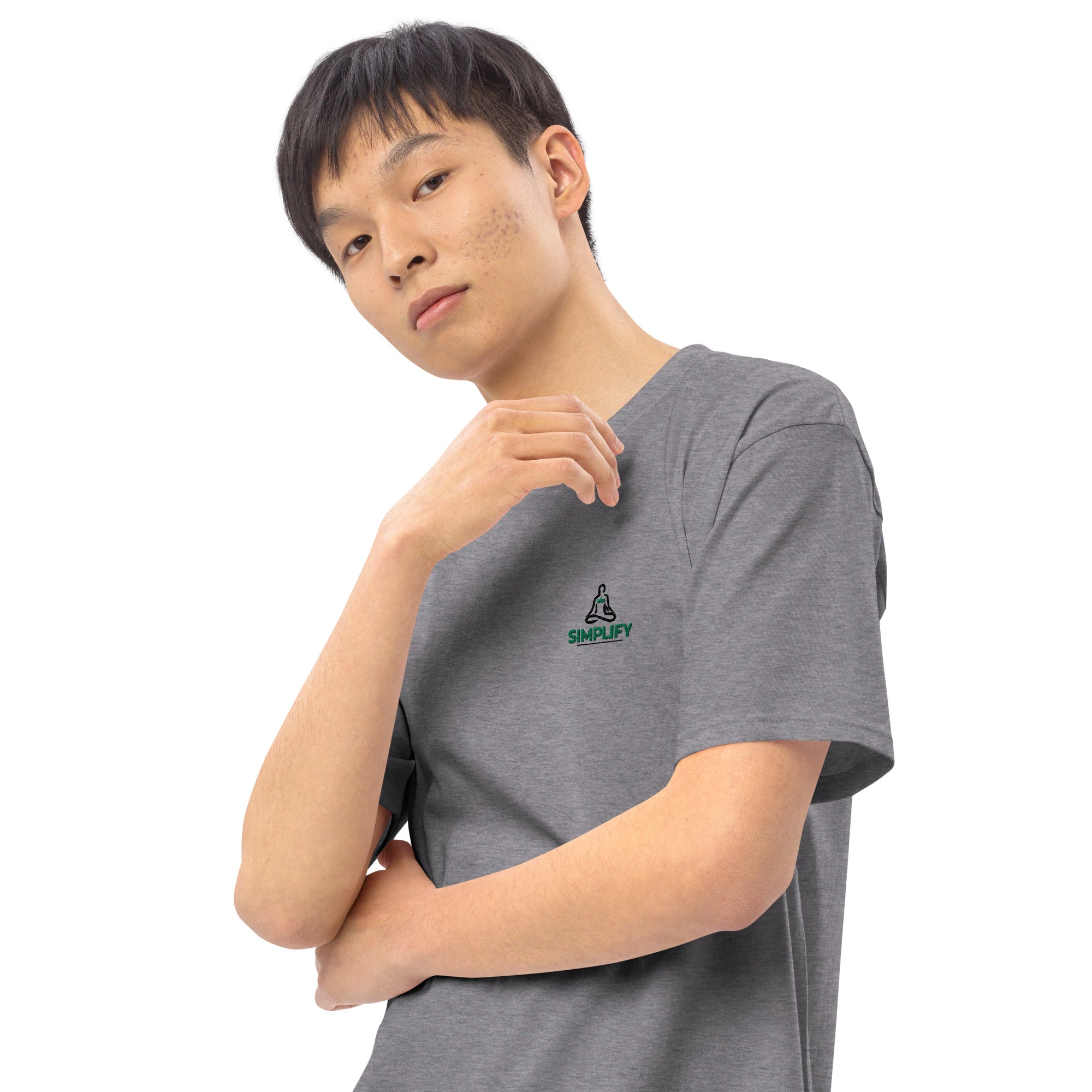 SIMPLIFY - Men’s premium heavyweight tee