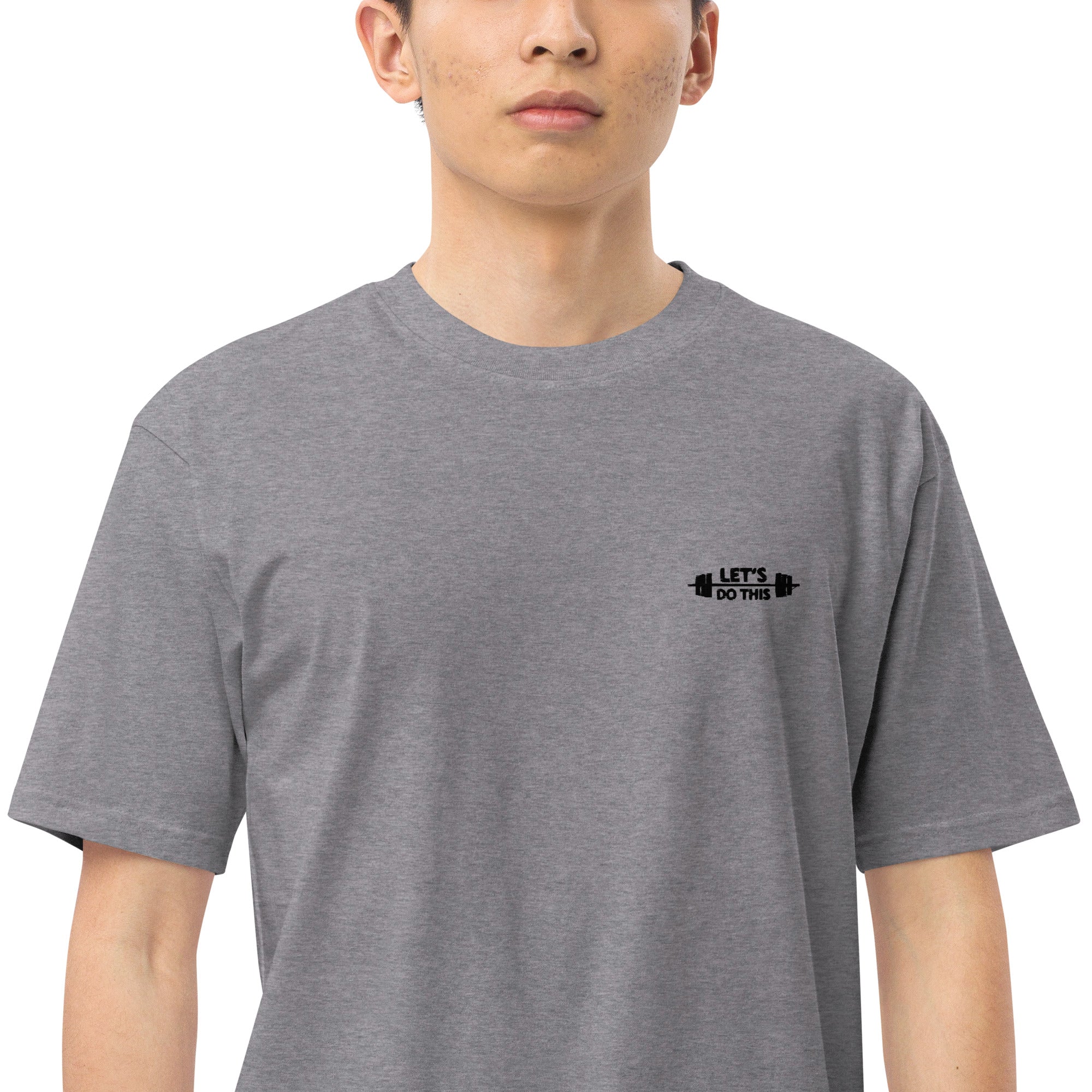 LET'S DO THIS - Men’s premium heavyweight tee