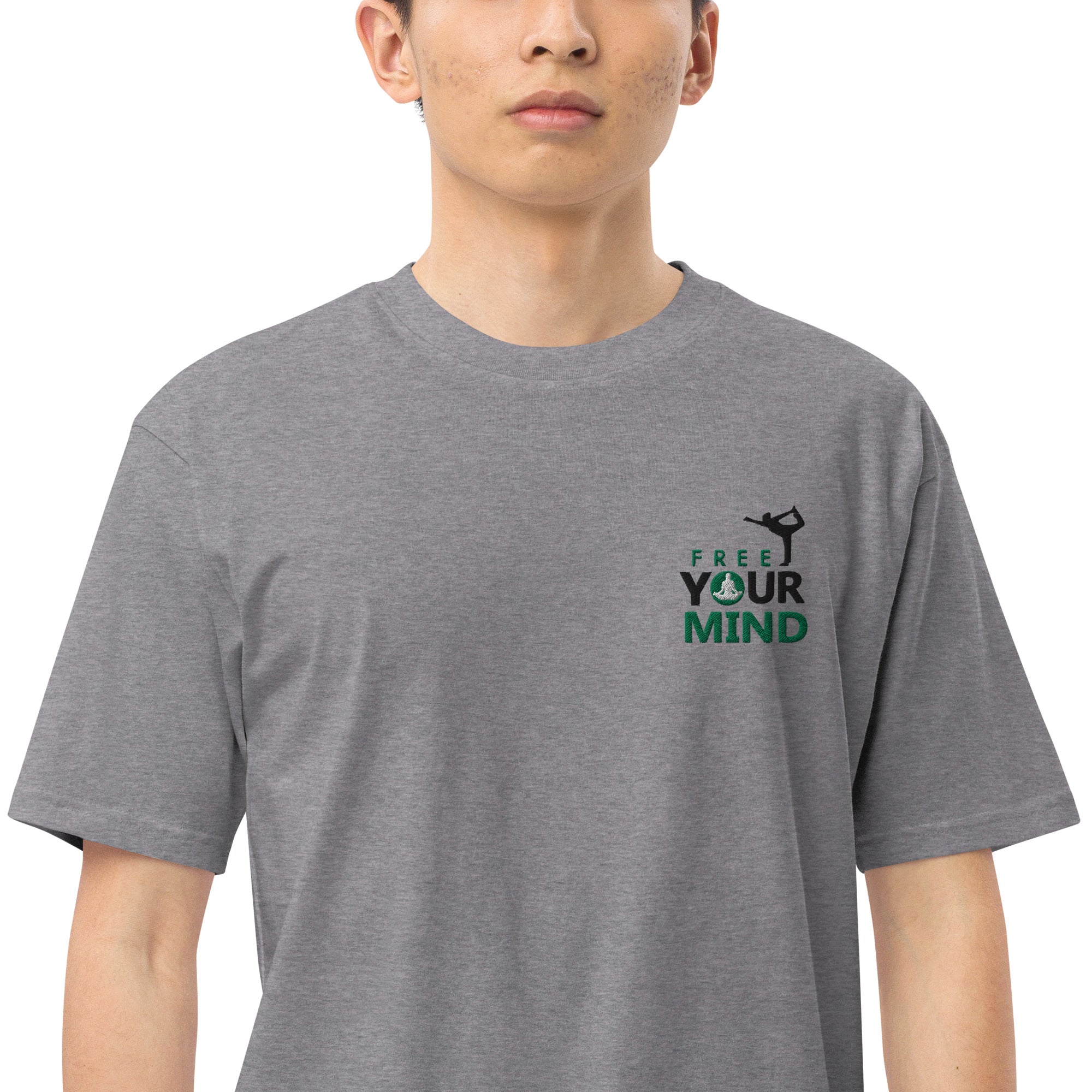 FREE YOUR MIND - Men’s premium heavyweight tee