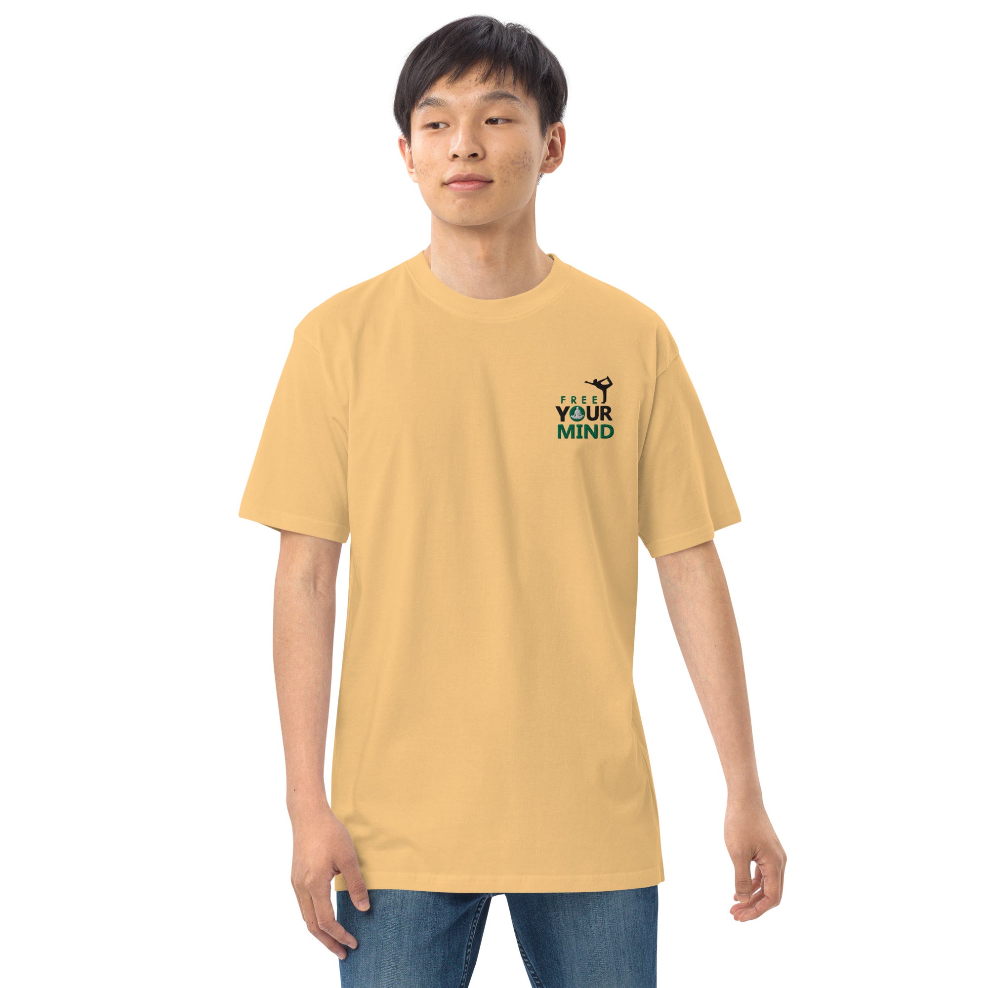 FREE YOUR MIND - Men’s premium heavyweight tee