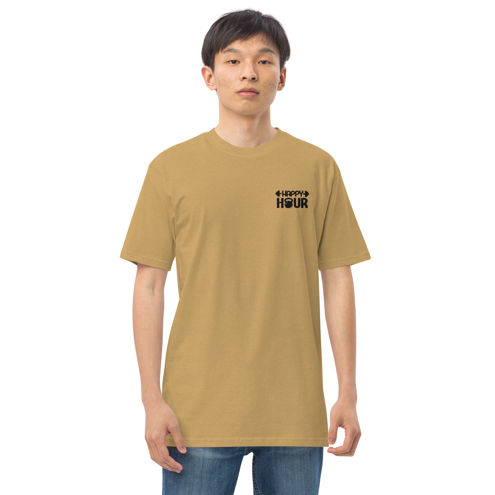 HAPPY HOUR - Men’s premium heavyweight tee