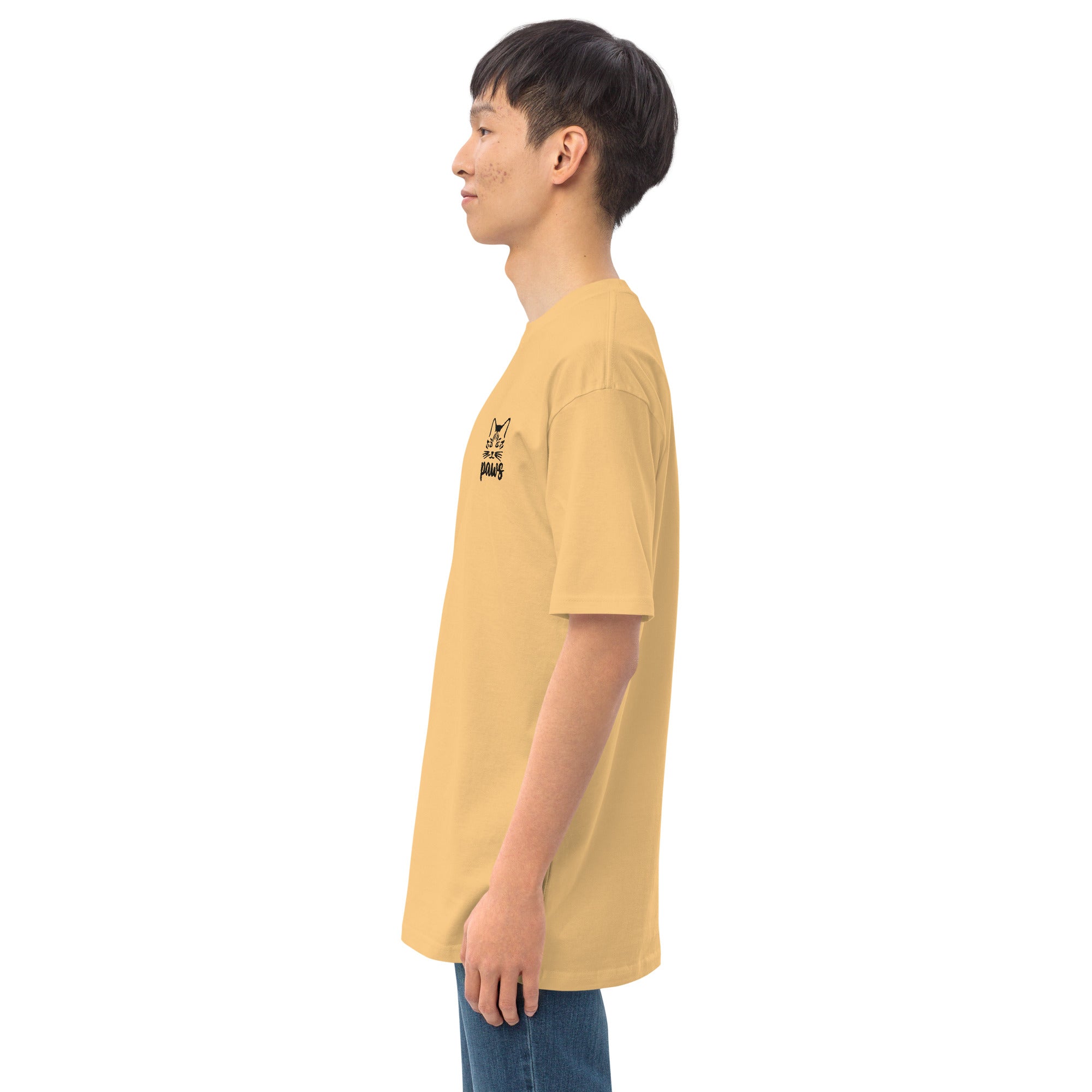 PAWS - Men’s premium heavyweight tee