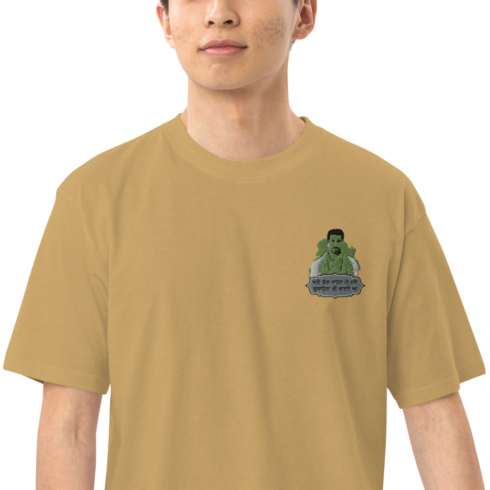 ASSI JHANDA LAUNA HI - Men’s premium heavyweight tee