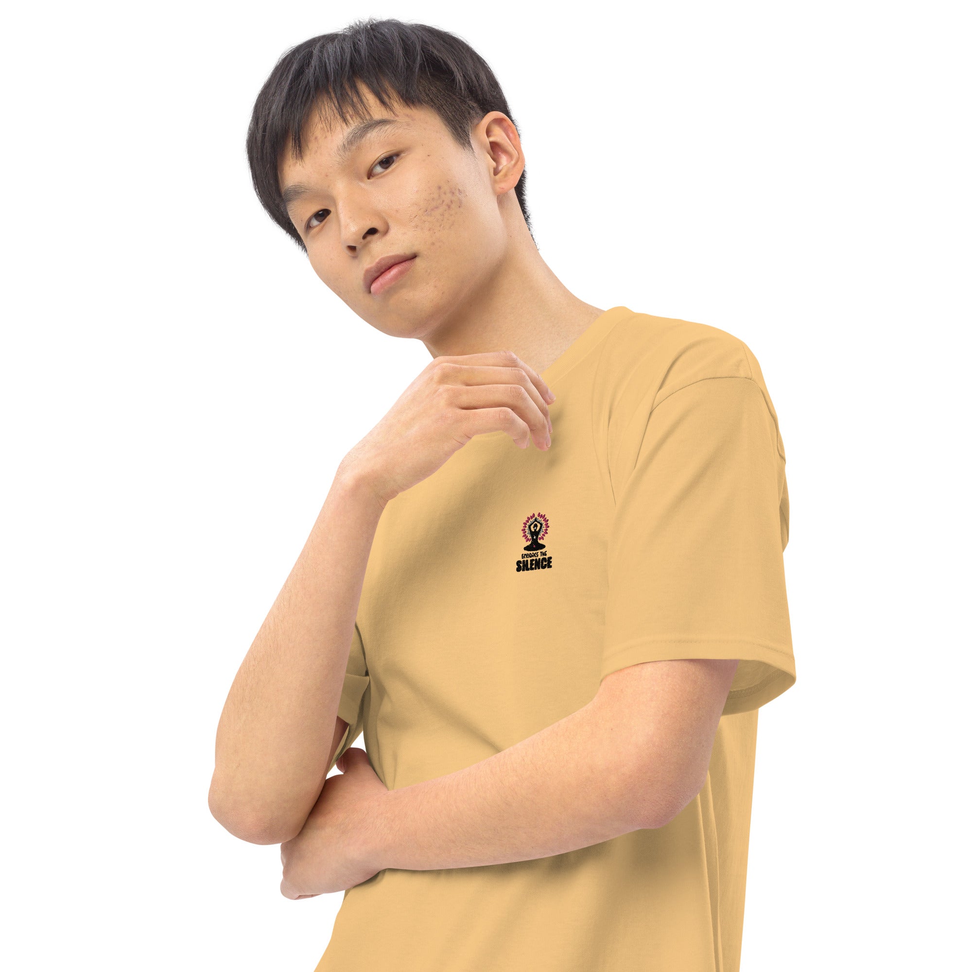 EMBRACE THE SILENCE - Men’s premium heavyweight tee