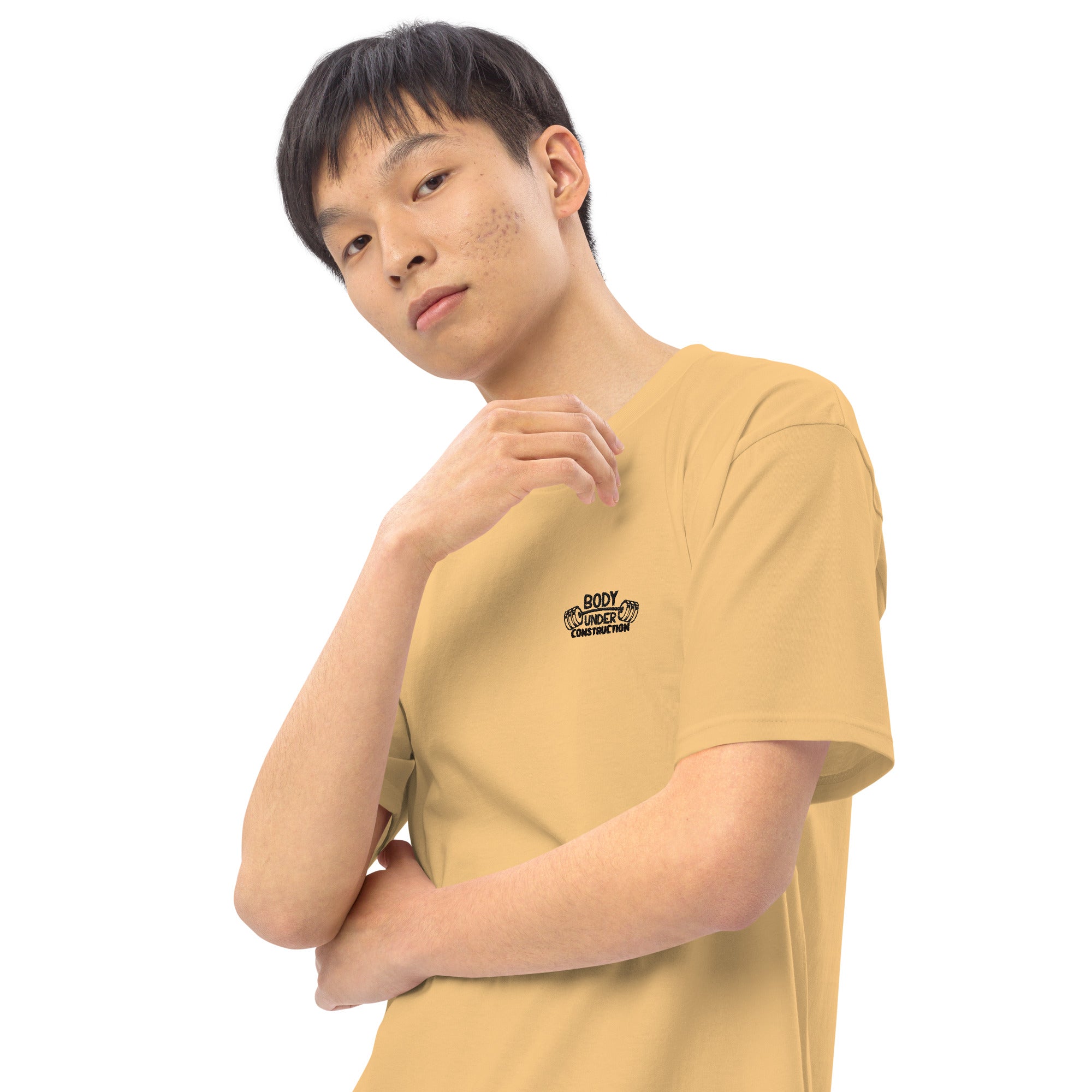 BODY UNDER CONSTRUCTION - Men’s premium heavyweight tee