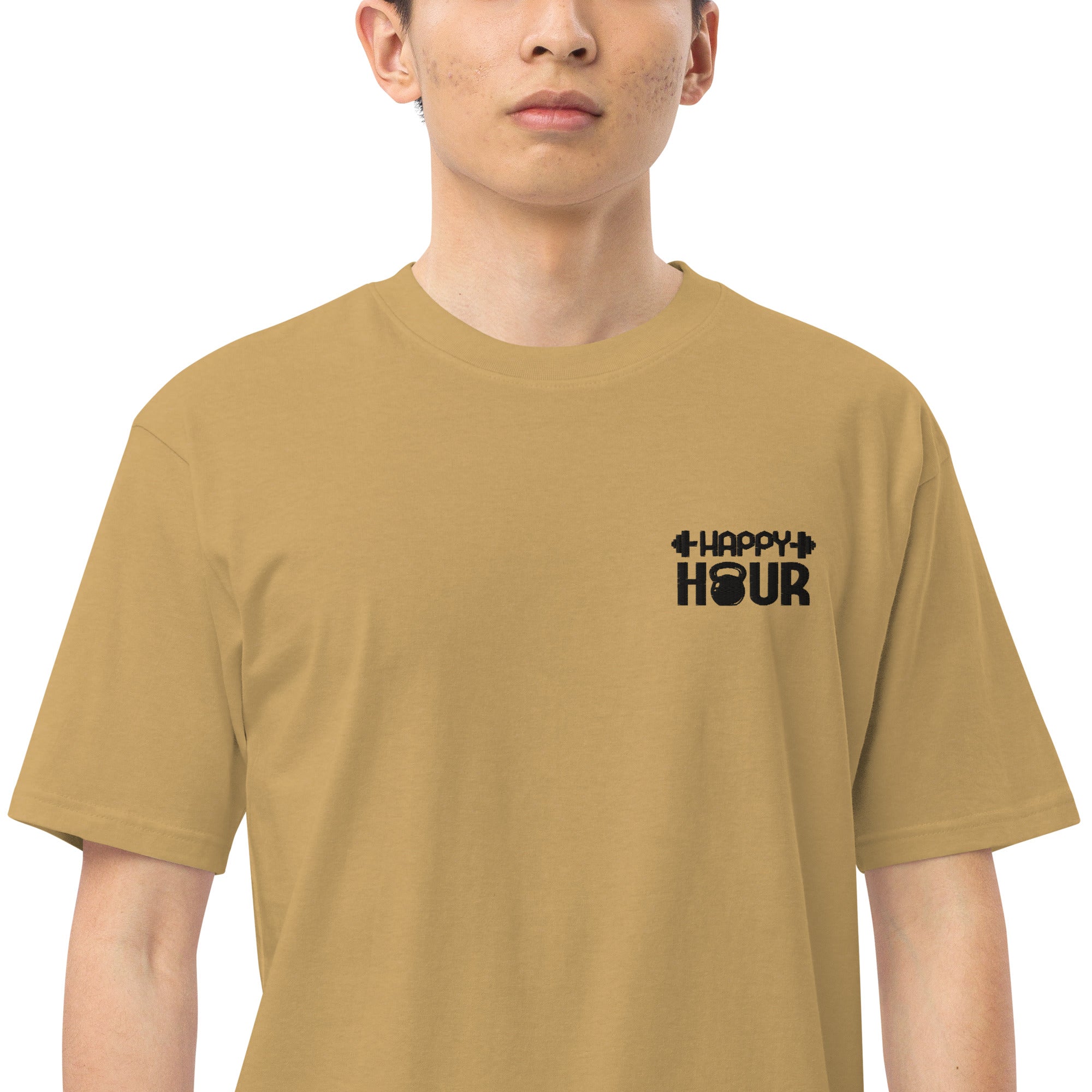 HAPPY HOUR - Men’s premium heavyweight tee