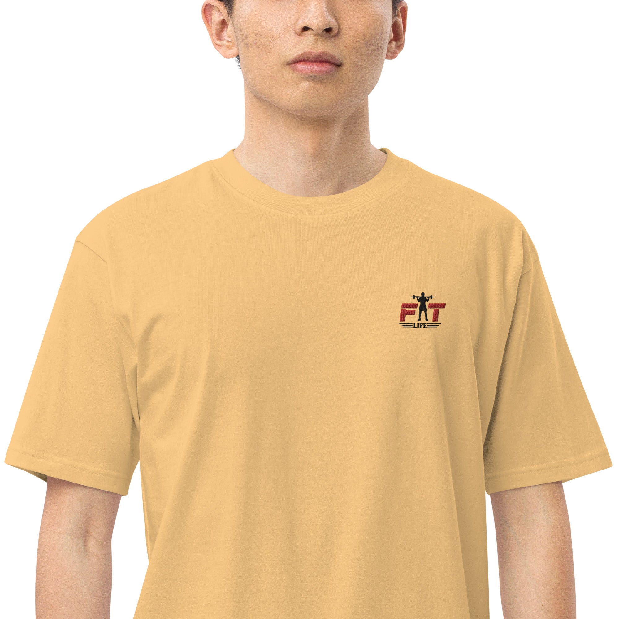FIT LIFE - Men’s premium heavyweight tee