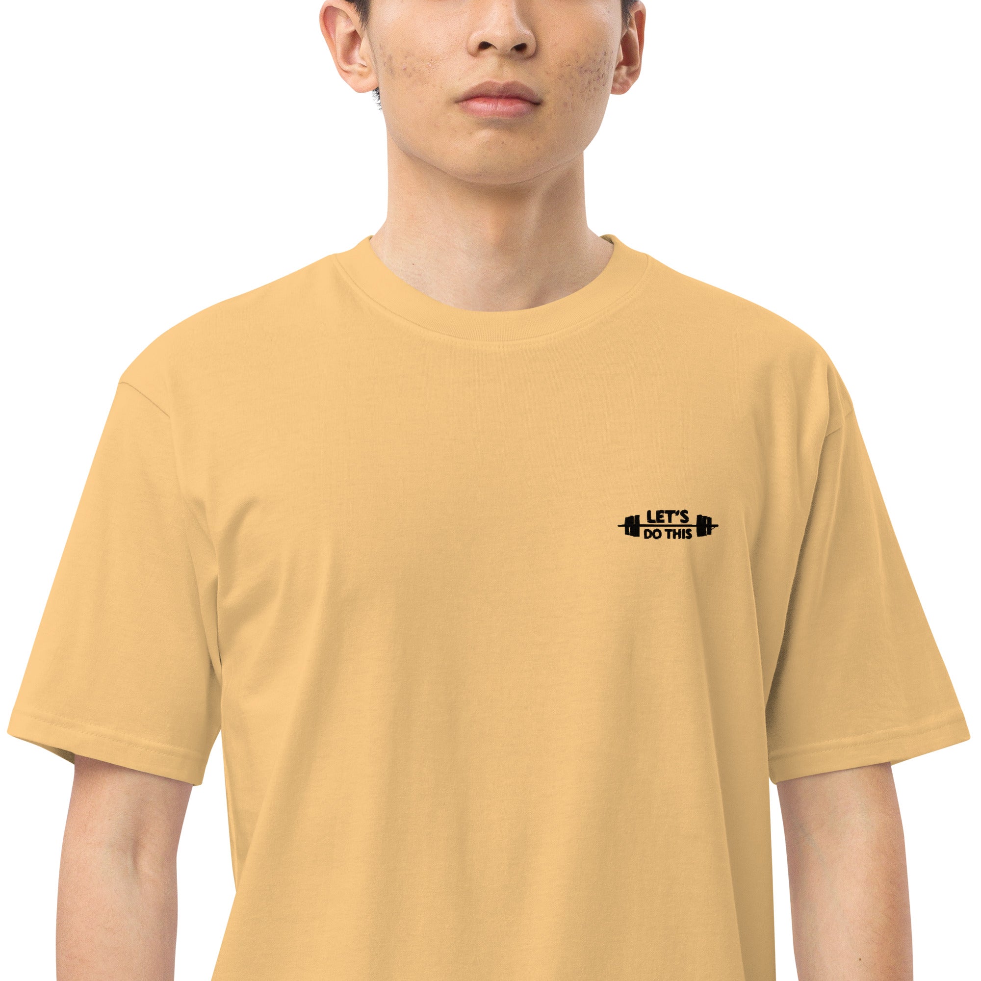 LET'S DO THIS - Men’s premium heavyweight tee