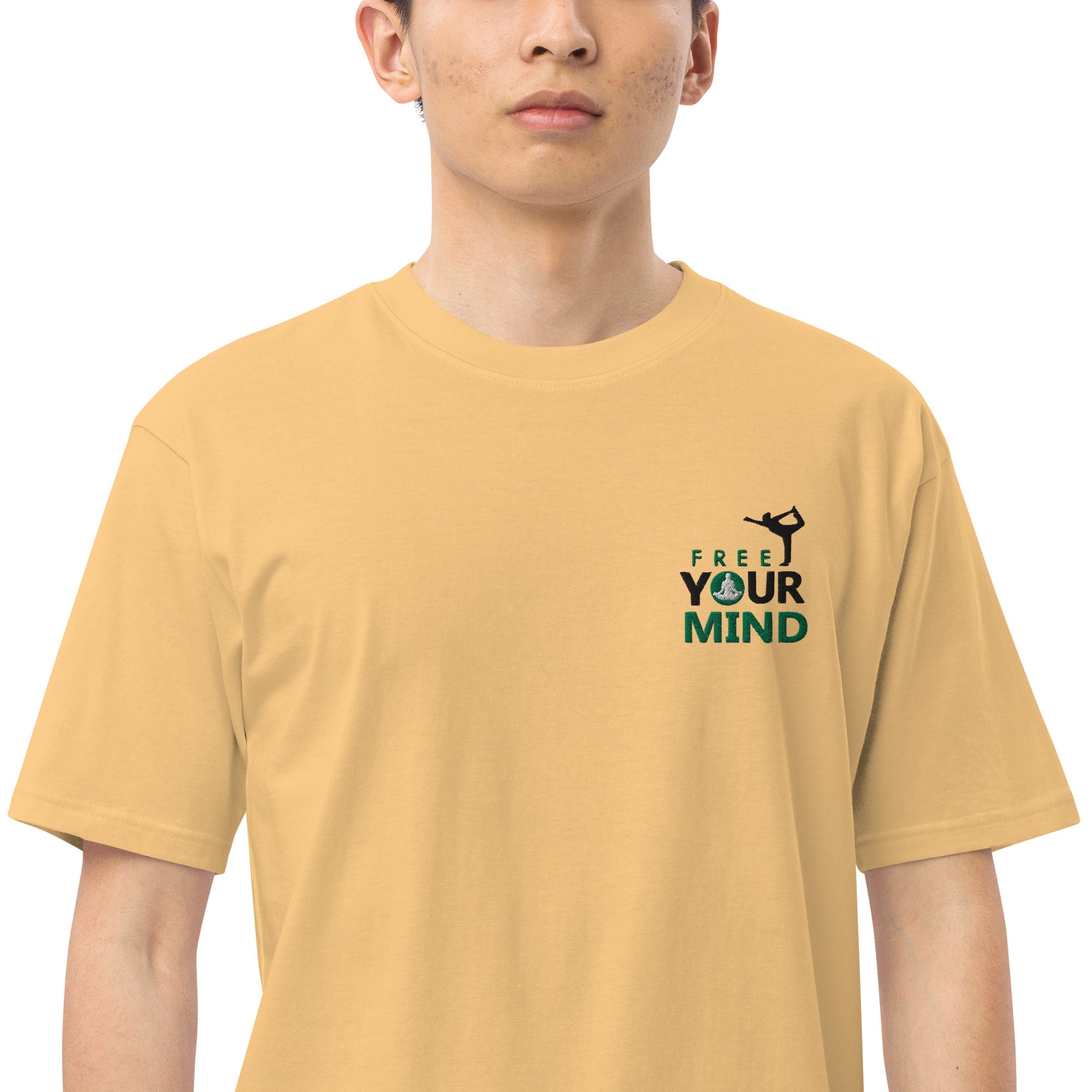 FREE YOUR MIND - Men’s premium heavyweight tee