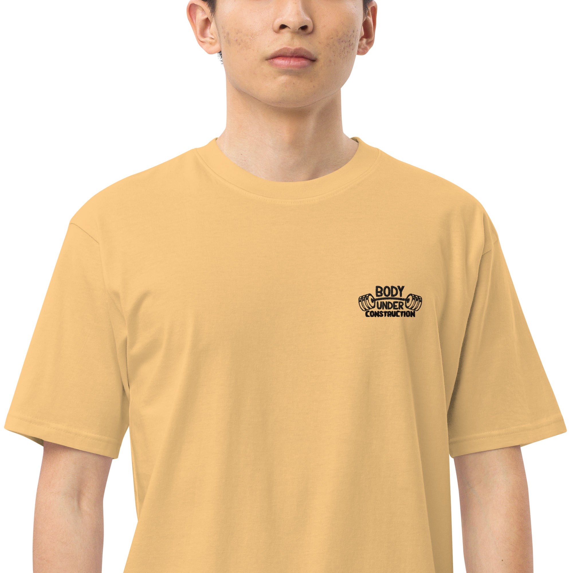 BODY UNDER CONSTRUCTION - Men’s premium heavyweight tee