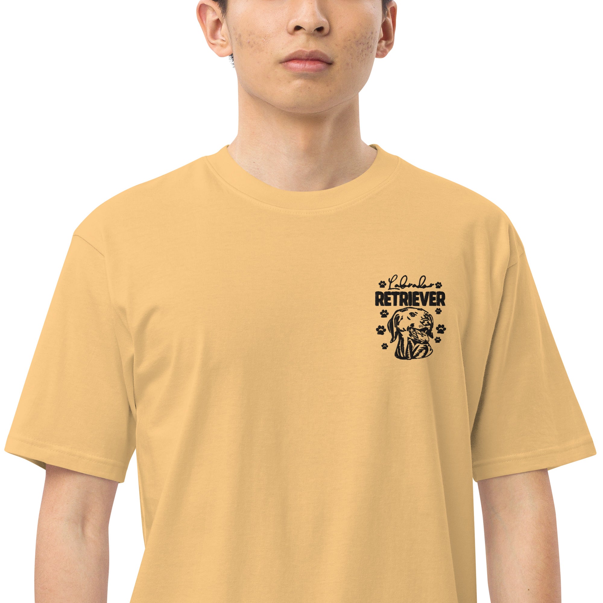 LABRADOR RETRIEVER - Men’s premium heavyweight tee