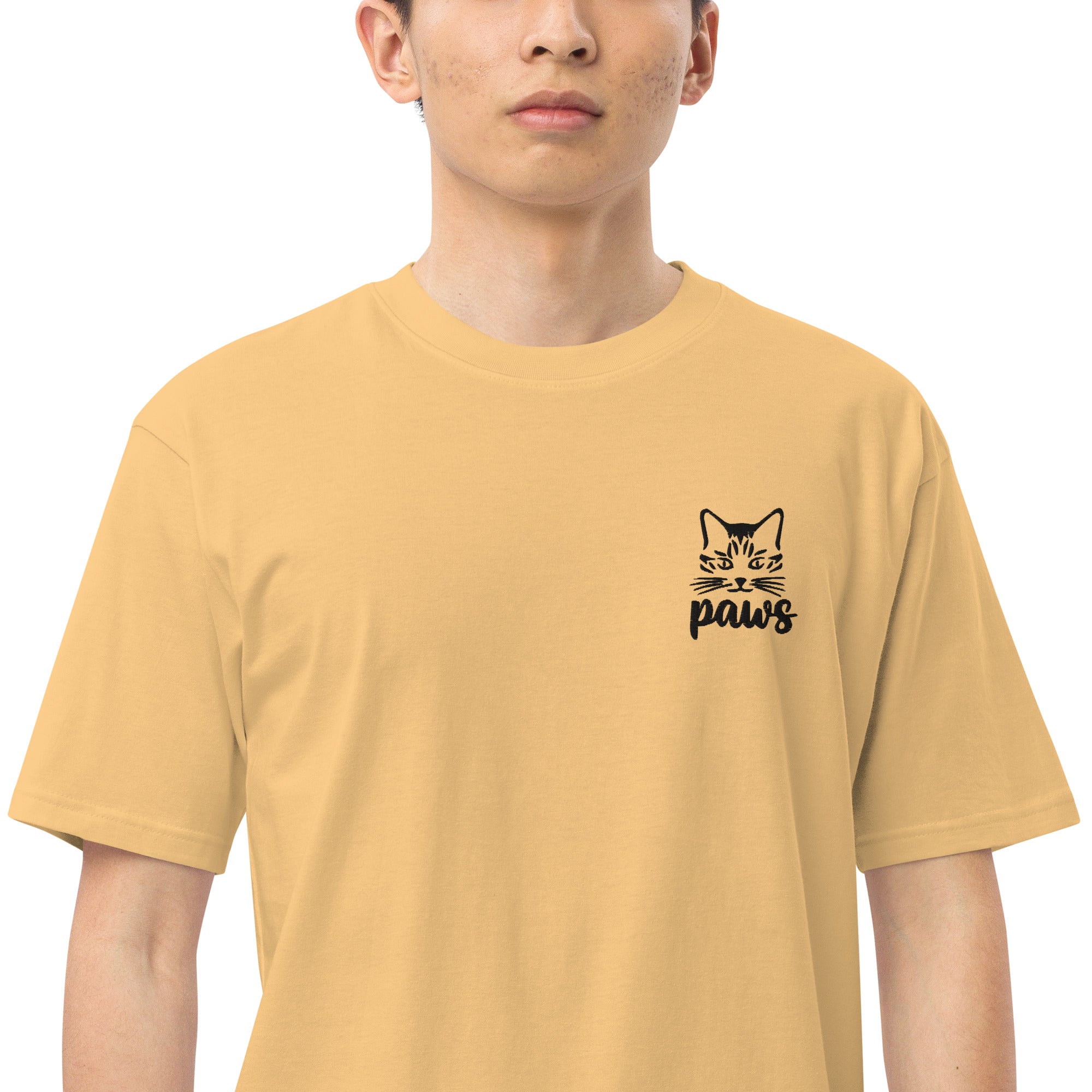 PAWS - Men’s premium heavyweight tee