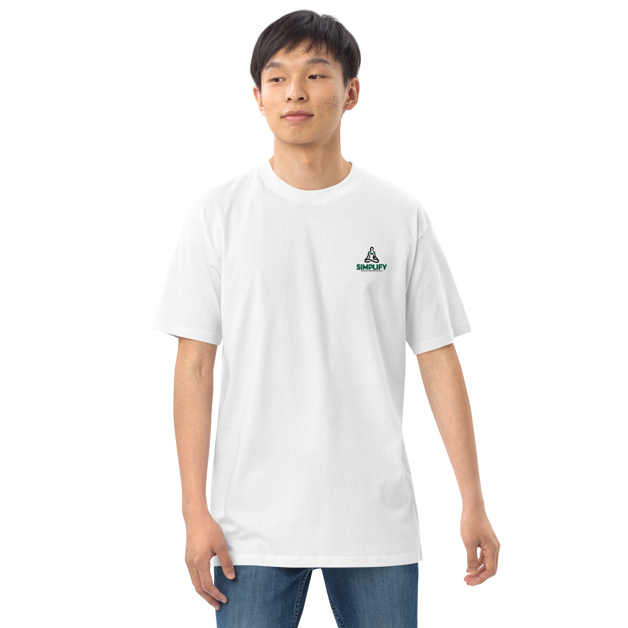 SIMPLIFY - Men’s premium heavyweight tee