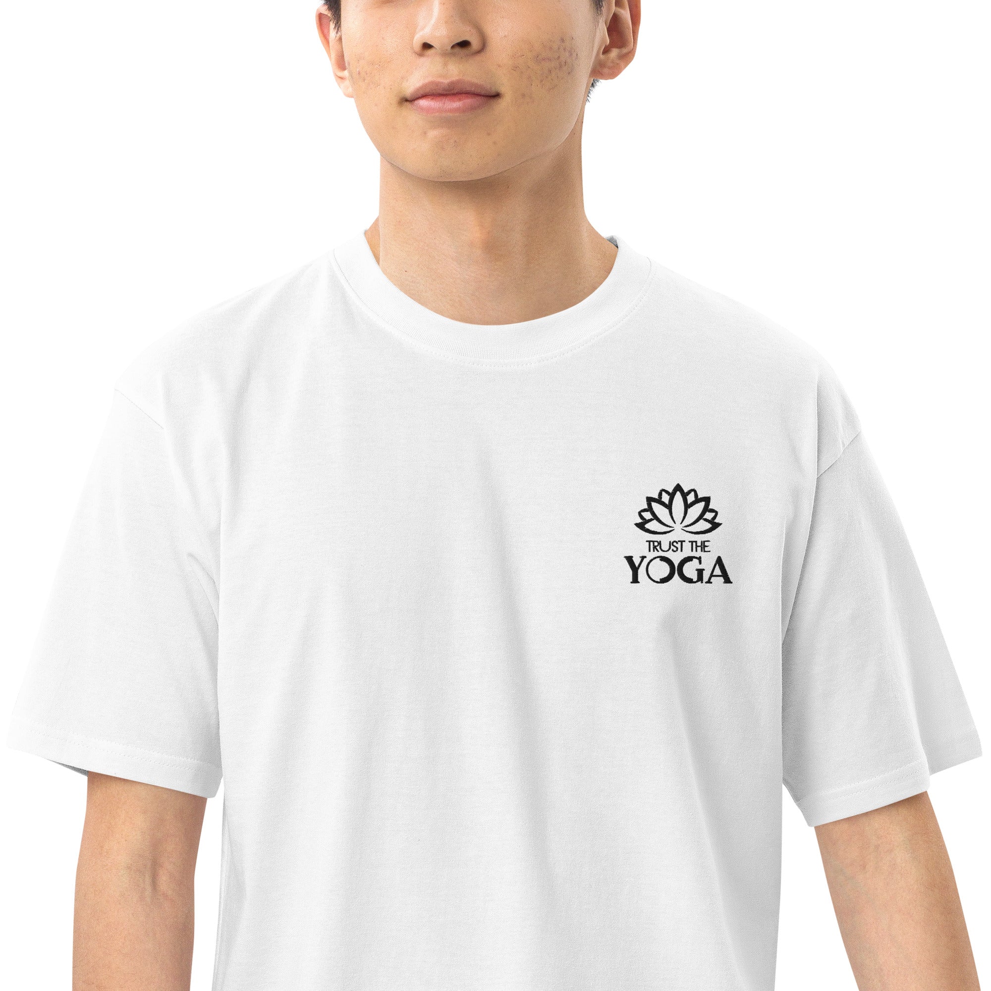 TRUST THE YOGA - Men’s premium heavyweight tee