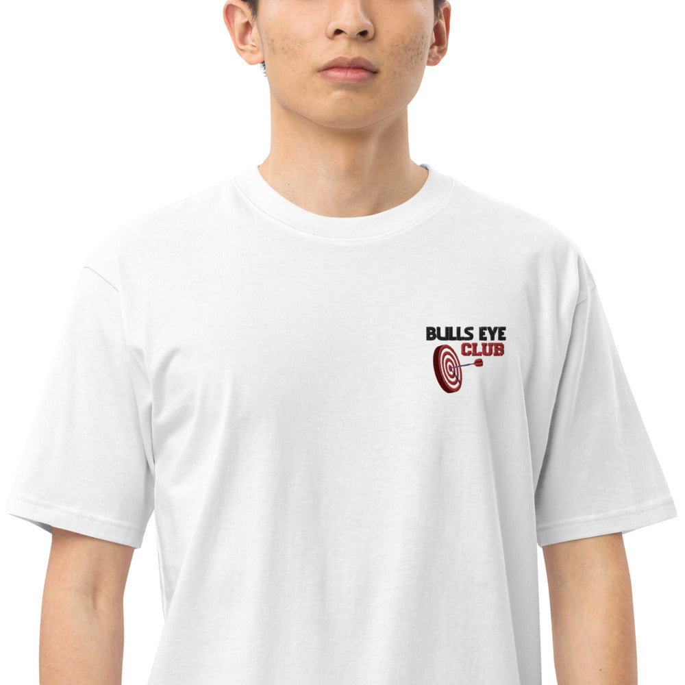 BULLS EYE CLUB - Men’s premium heavyweight tee