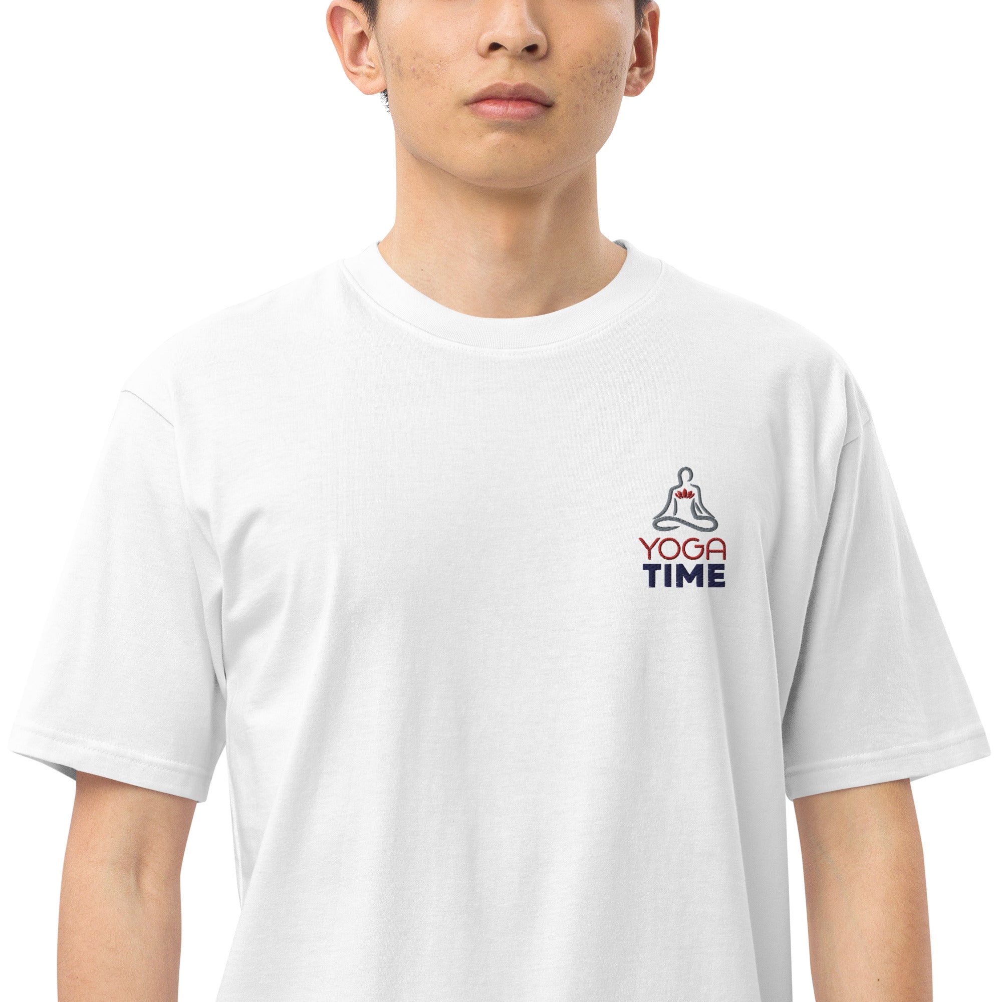 YOGA TIME - Men’s premium heavyweight tee