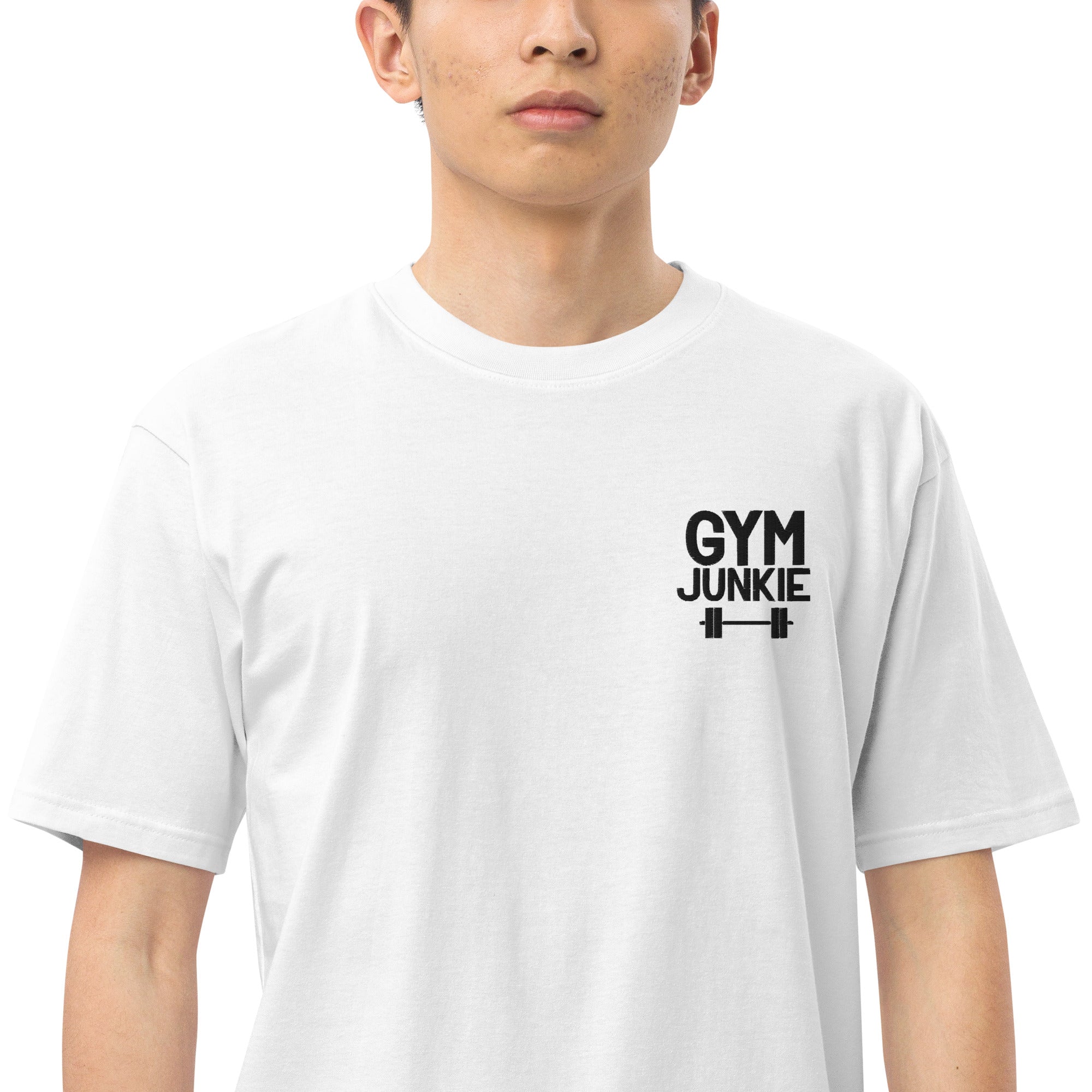 GYM JUNKIE - Men’s premium heavyweight tee