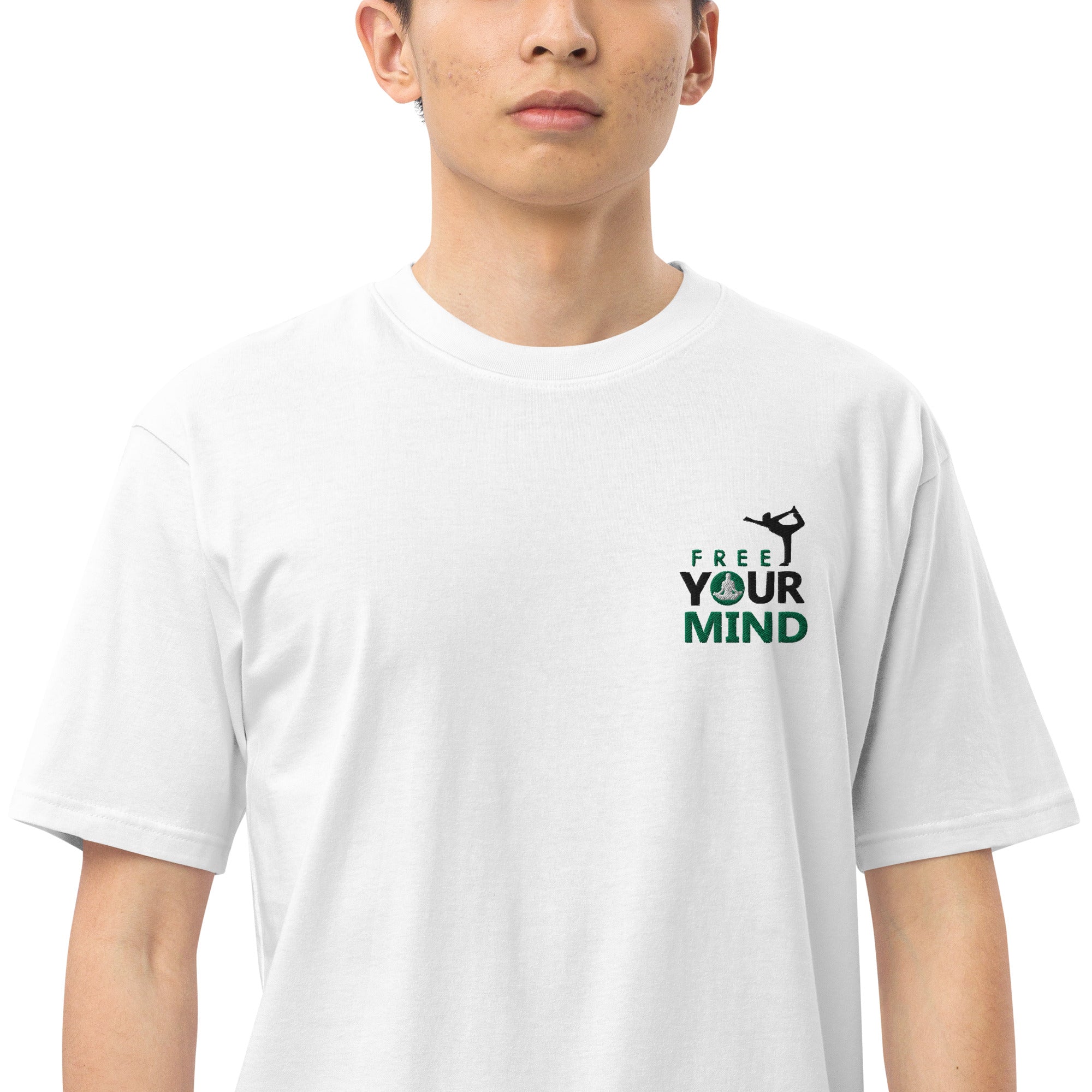 FREE YOUR MIND - Men’s premium heavyweight tee