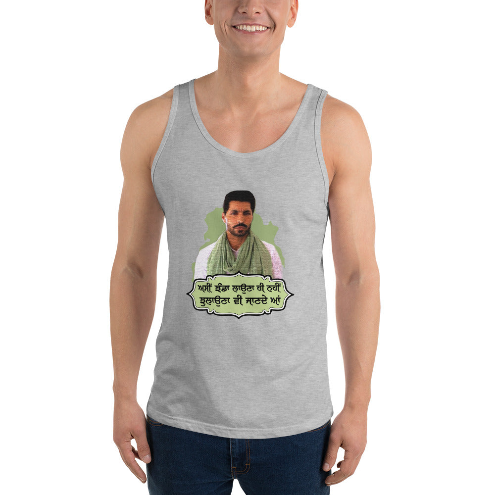 ASSI JHANDA LAUNA HI - Unisex Tank Top