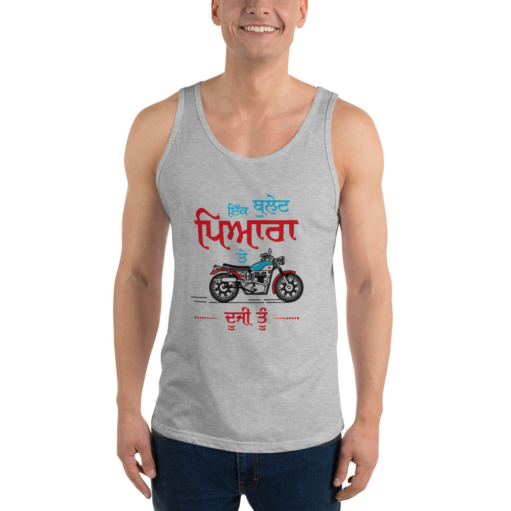 IK BULLET PYARA TE DUJI TU - Unisex Tank Top