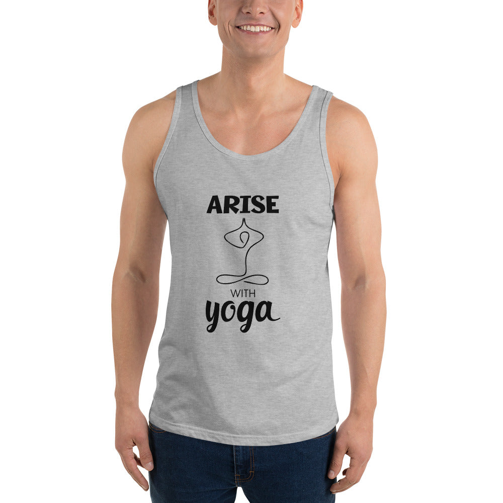 ARISE WITH YOGA - Unisex Tank Top