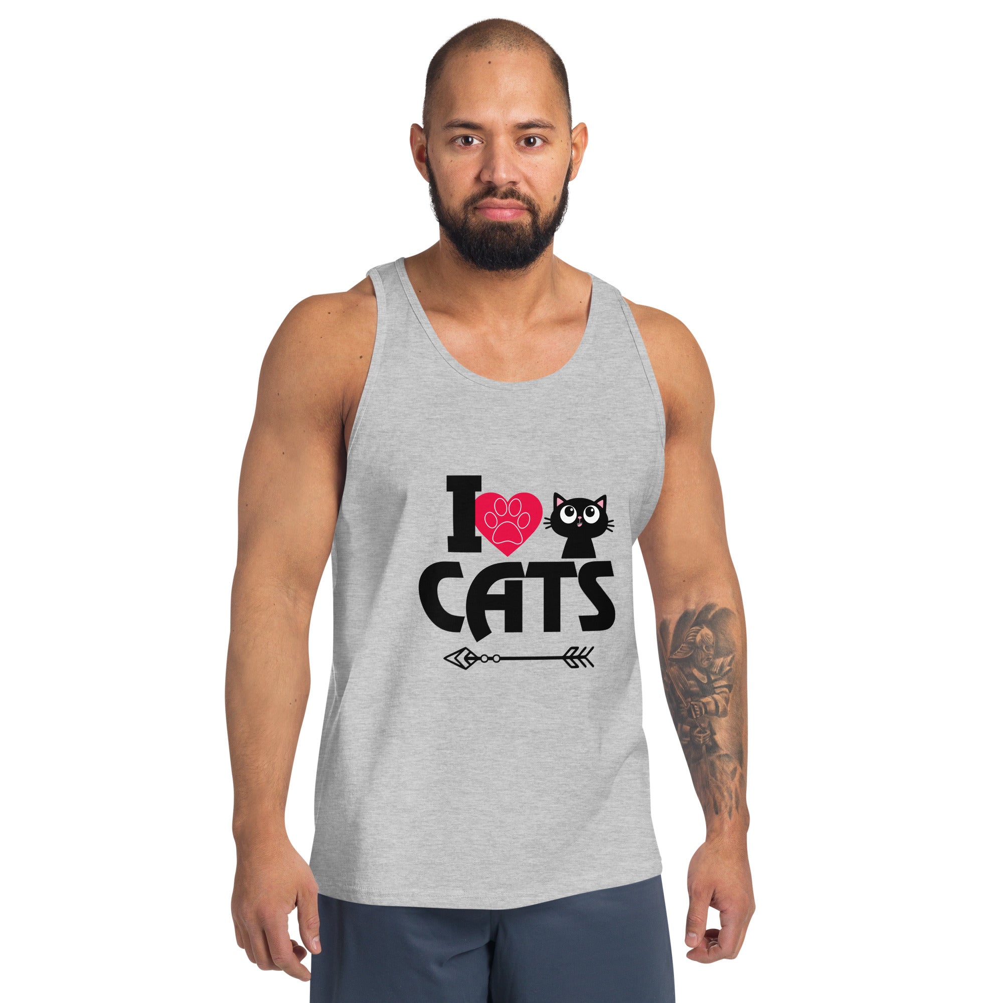 I LOVE CATS - Unisex Tank Top