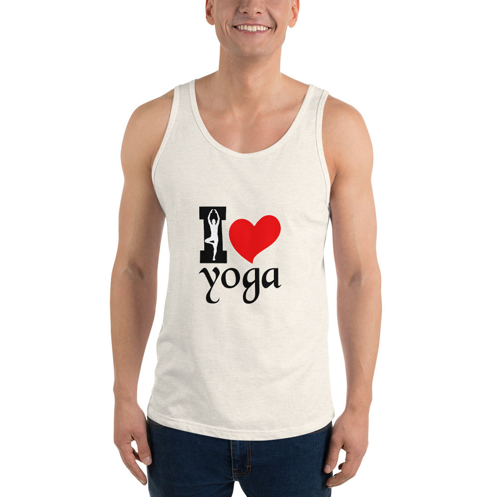 I LOVE YOGA - Unisex Tank Top