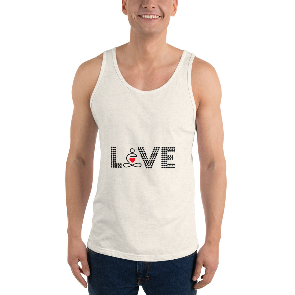 LOVE YOGA - Unisex Tank Top