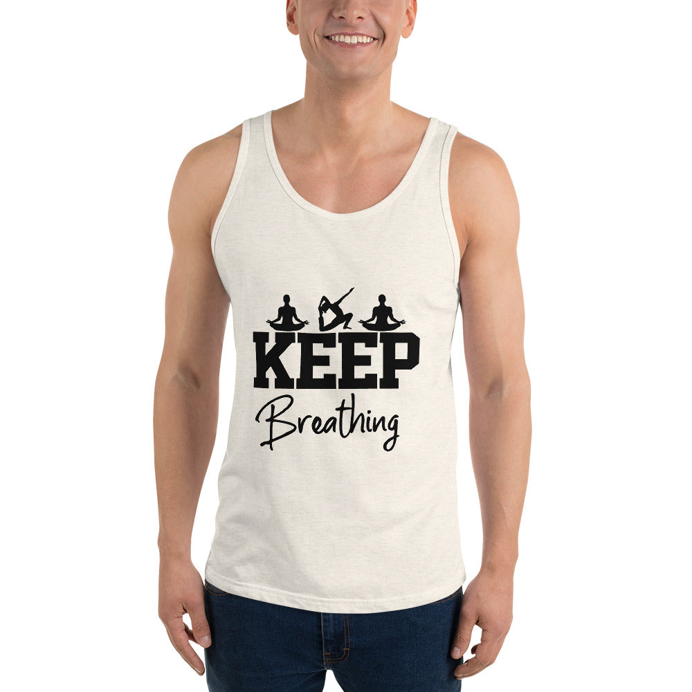 KEEP BREATHING - Unisex Tank Top