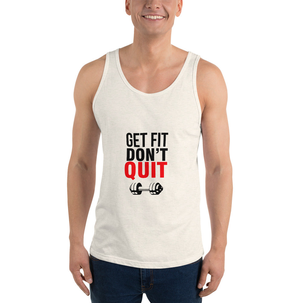 GET FIT DON'T QUIT - Unisex Tank Top