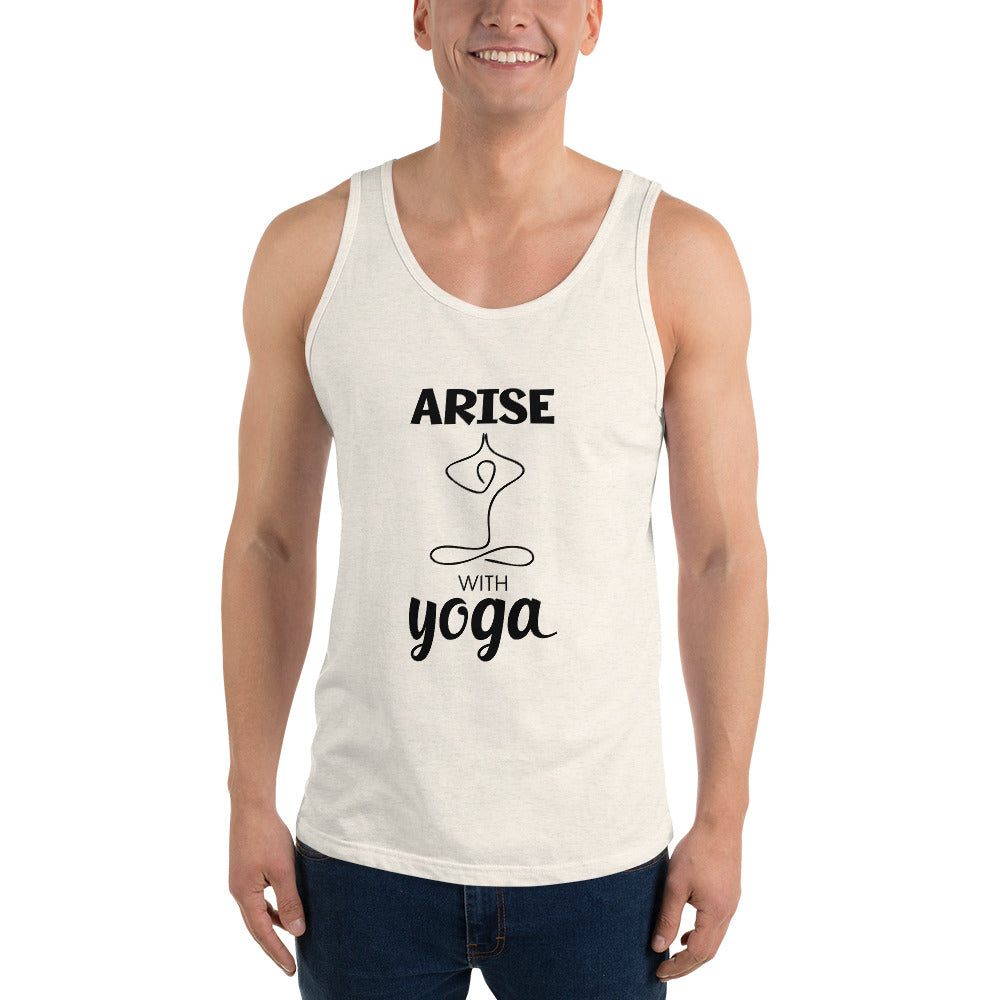 ARISE WITH YOGA - Unisex Tank Top