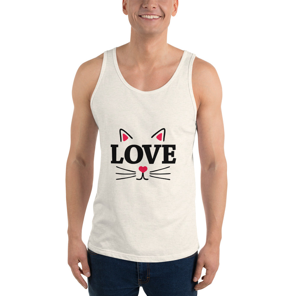 LOVE CATS - Unisex Tank Top