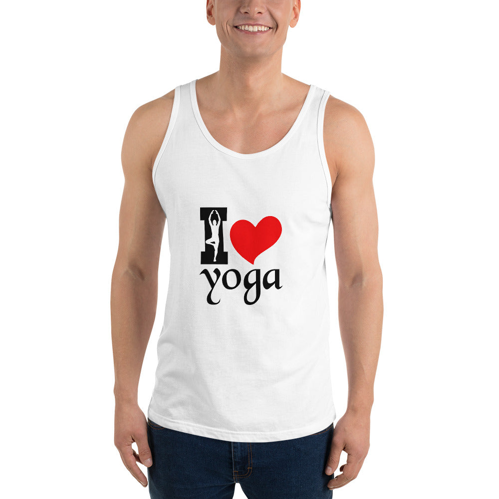 I LOVE YOGA - Unisex Tank Top