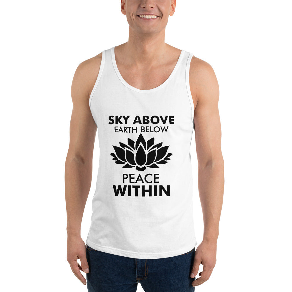 SKY ABOVE EARTH BELOW - Unisex Tank Top