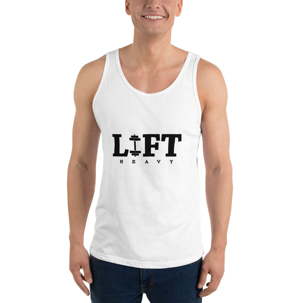 LIFT HEAVY - Unisex Tank Top