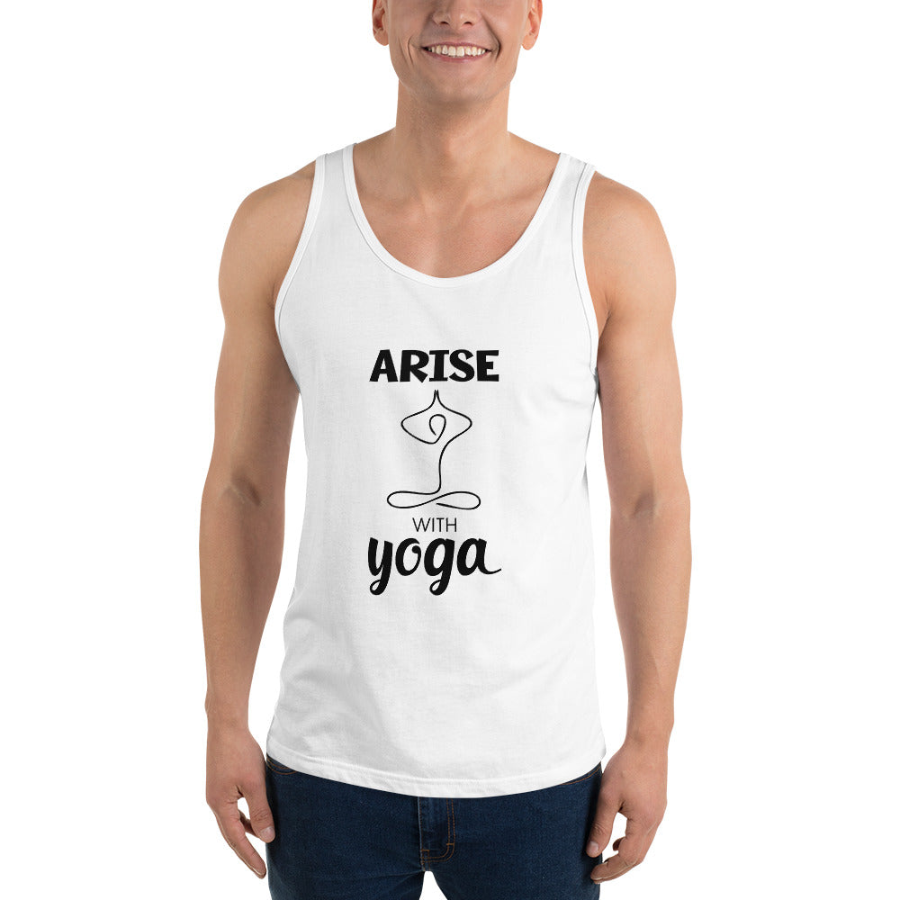 ARISE WITH YOGA - Unisex Tank Top