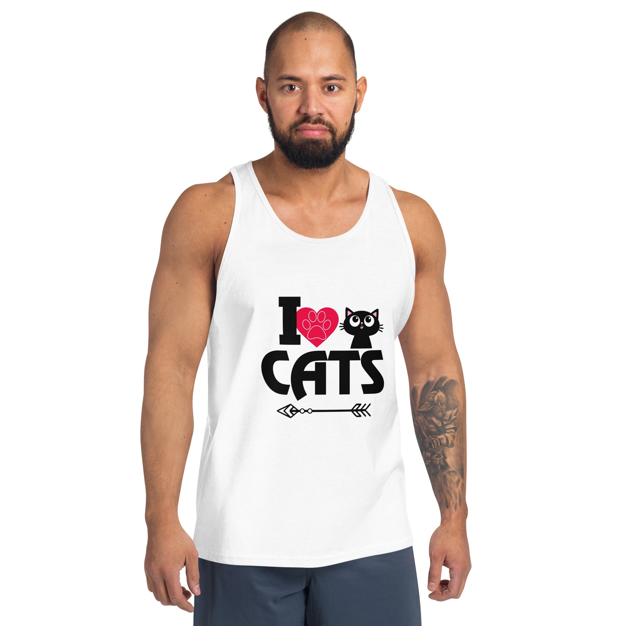 I LOVE CATS - Unisex Tank Top