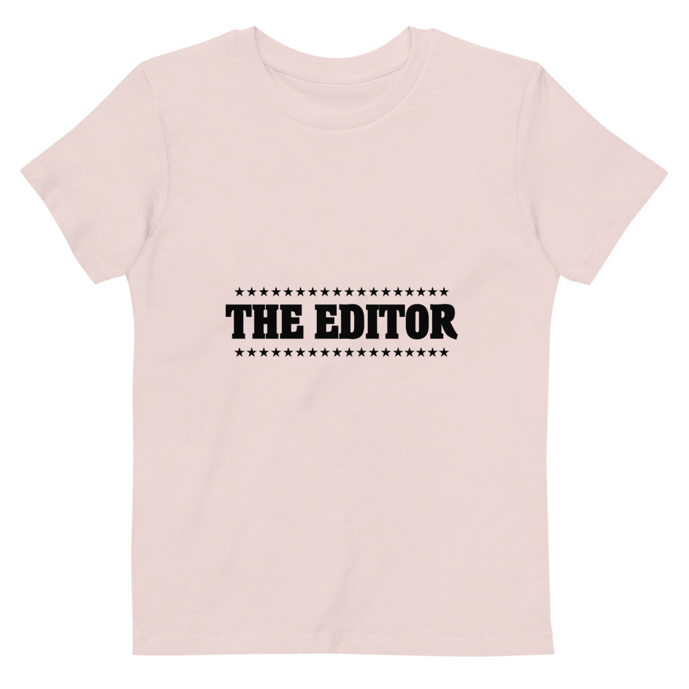 The Editor- Organic cotton kids t-shirt