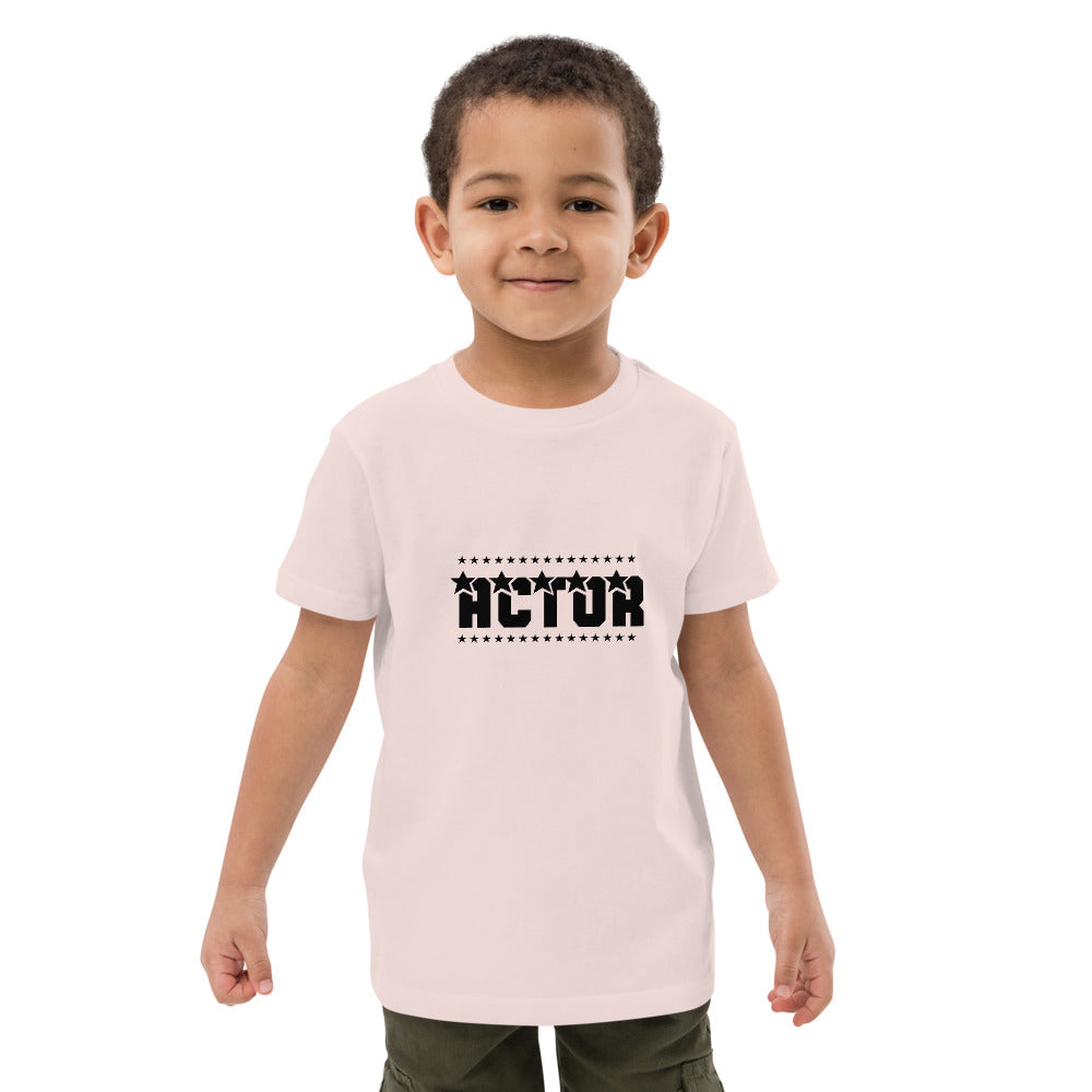 ACTOR - Organic cotton kids t-shirt