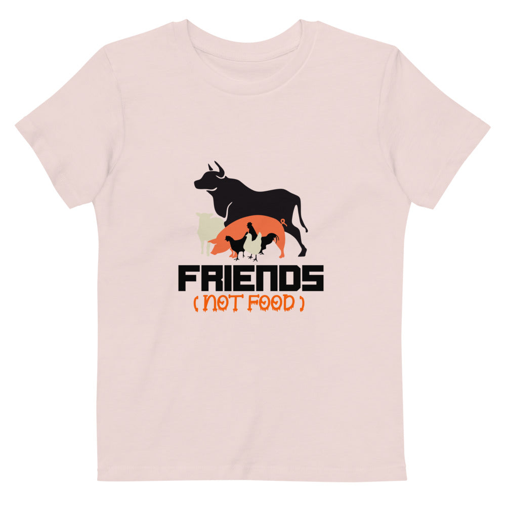 FRIENDS NOT FOOD - Organic cotton kids t-shirt