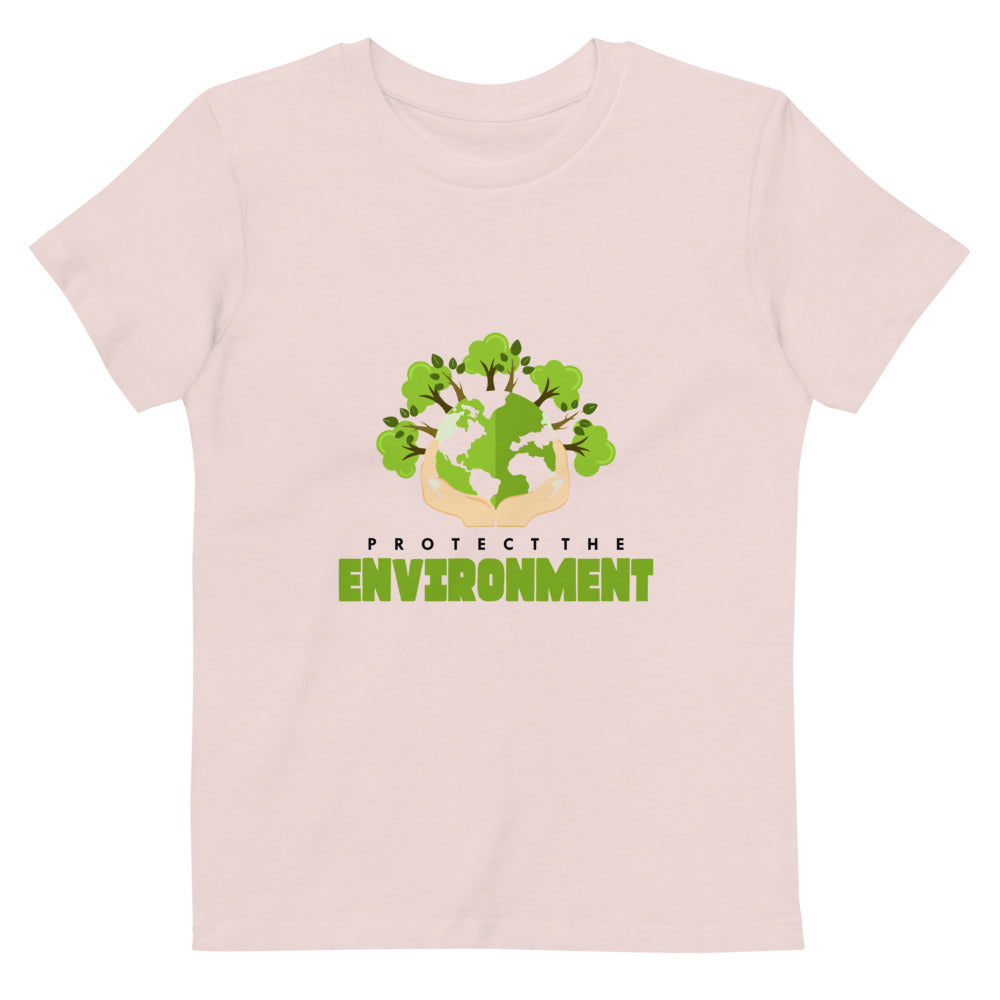 PROTECT THE ENVIRONMENT - Organic cotton kids t-shirt