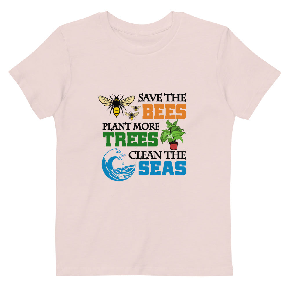 SAVE THE BEES - Organic cotton kids t-shirt