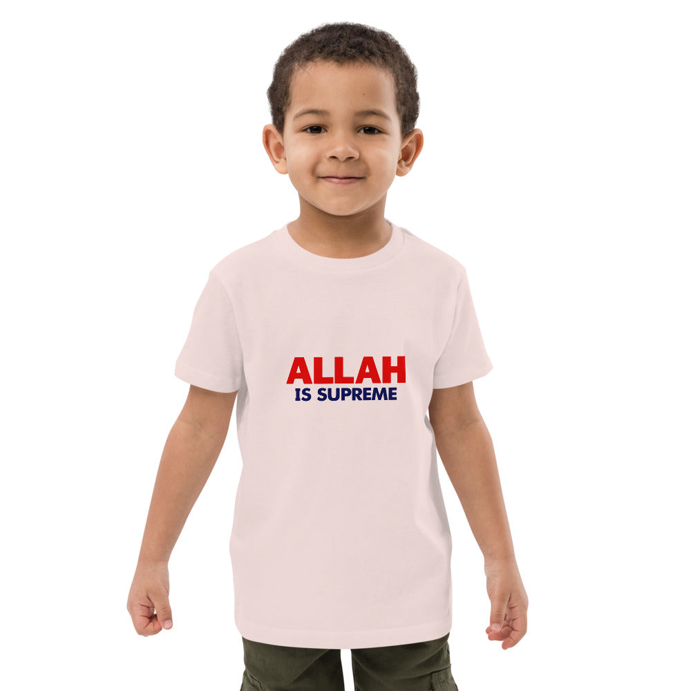 ALLAH IS SUPREME - Organic cotton kids t-shirt