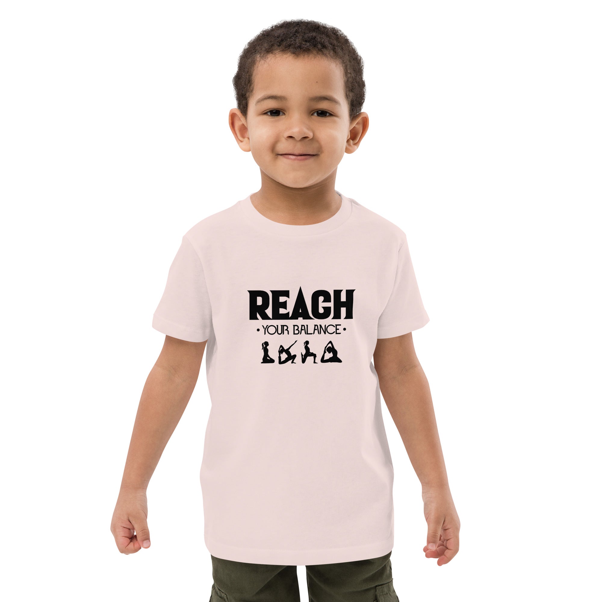 REACH YOUR BALANCE - Organic cotton kids t-shirt