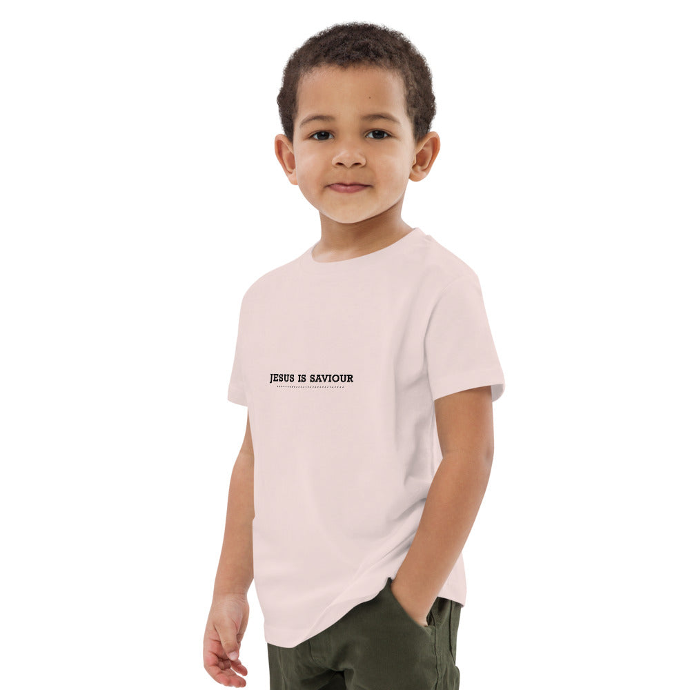 JESUS IS SAVIOUR - Organic cotton kids t-shirt